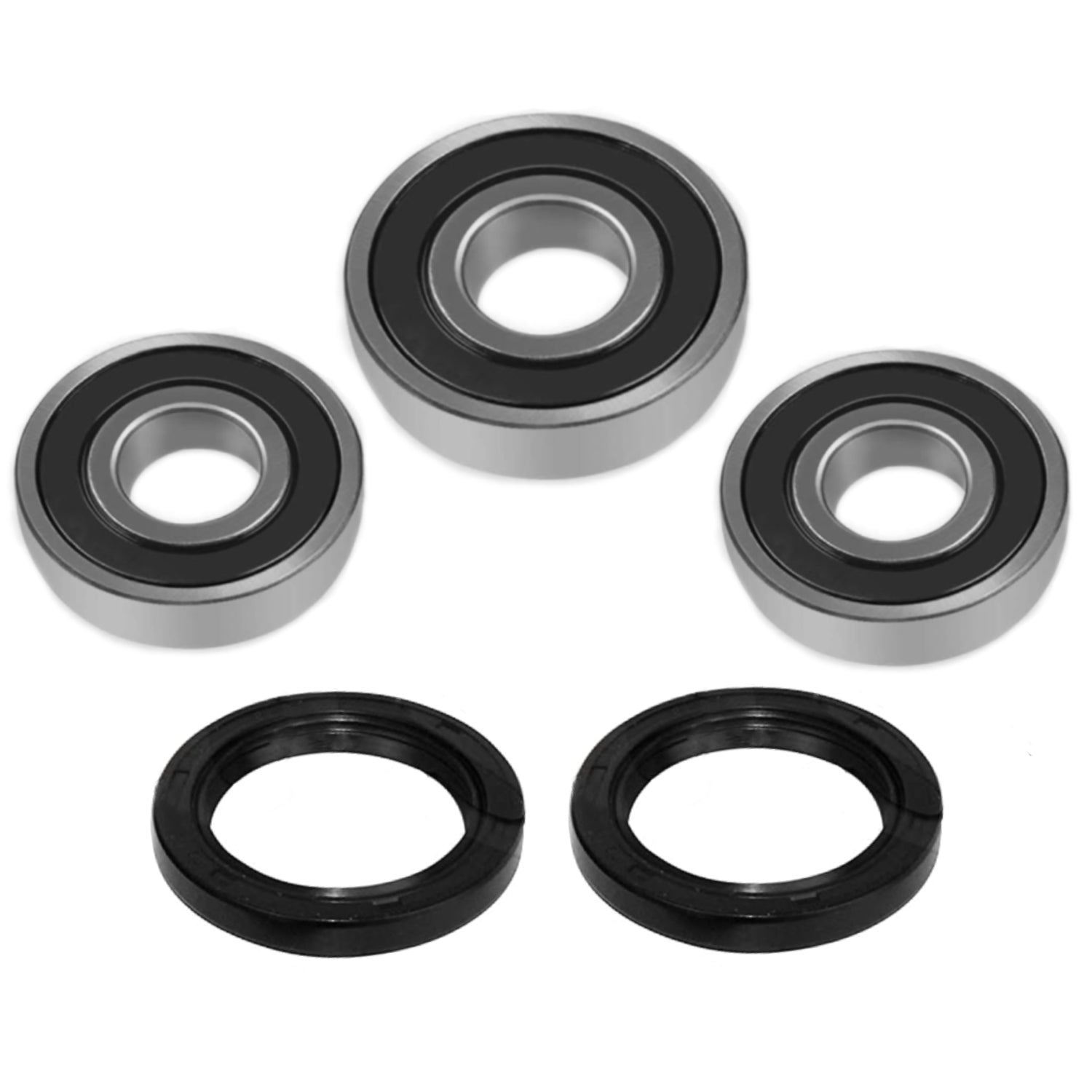 2002-2009 Honda TRX250TM FourTrax Recon Rear Wheel Bearings And Seals Kit