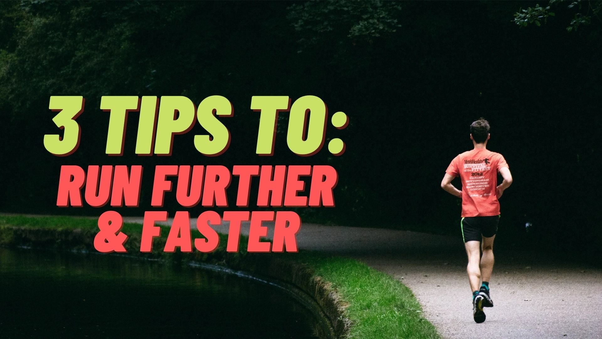 Runtopia Blog Banner 3 Tips to Run Further, Run Faster, Run Steadier