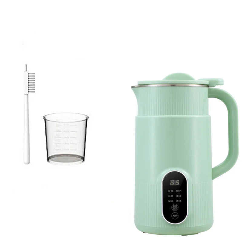 220V 110V 0.8L 1.2L Soybean Milk Machine Multifunction Wall- breaking Juicer Soymilk Maker Portable Blender Mixer Water Kettle