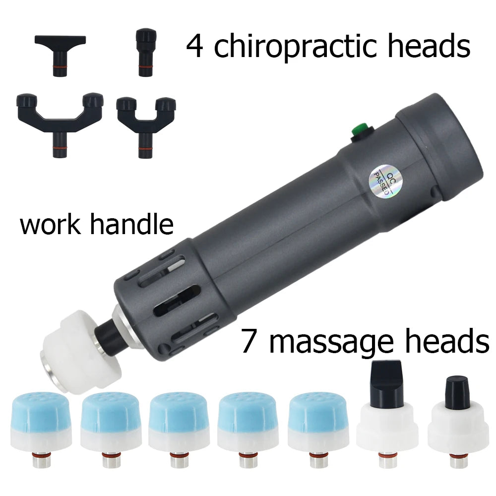 2 IN 1 Shockwave Therapy Machine For Erectile Dysfunction ED Treatment Pain Relief New Shock Wave Chiropractic Massage Tool