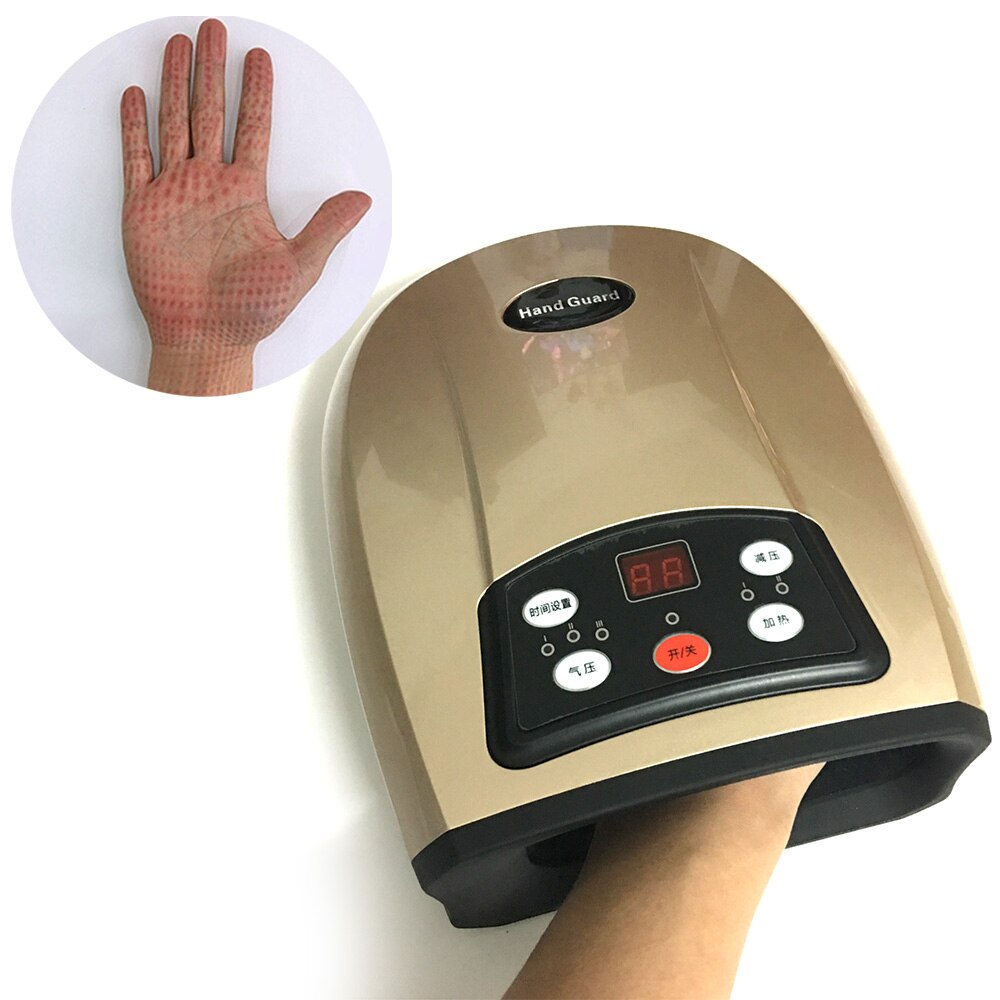 Air Press Palm Massager Air Compression Circulation Hand Fingers Physiotherapy Rehabilitation Spasm Dystonia Hemiplegia Stroke