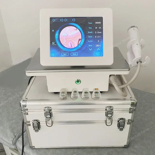 Radio Frequency Micro Machine with Cold Hammer RF Fractional Skin Tightening Acne Scars Stretch Marks Removal For Salon