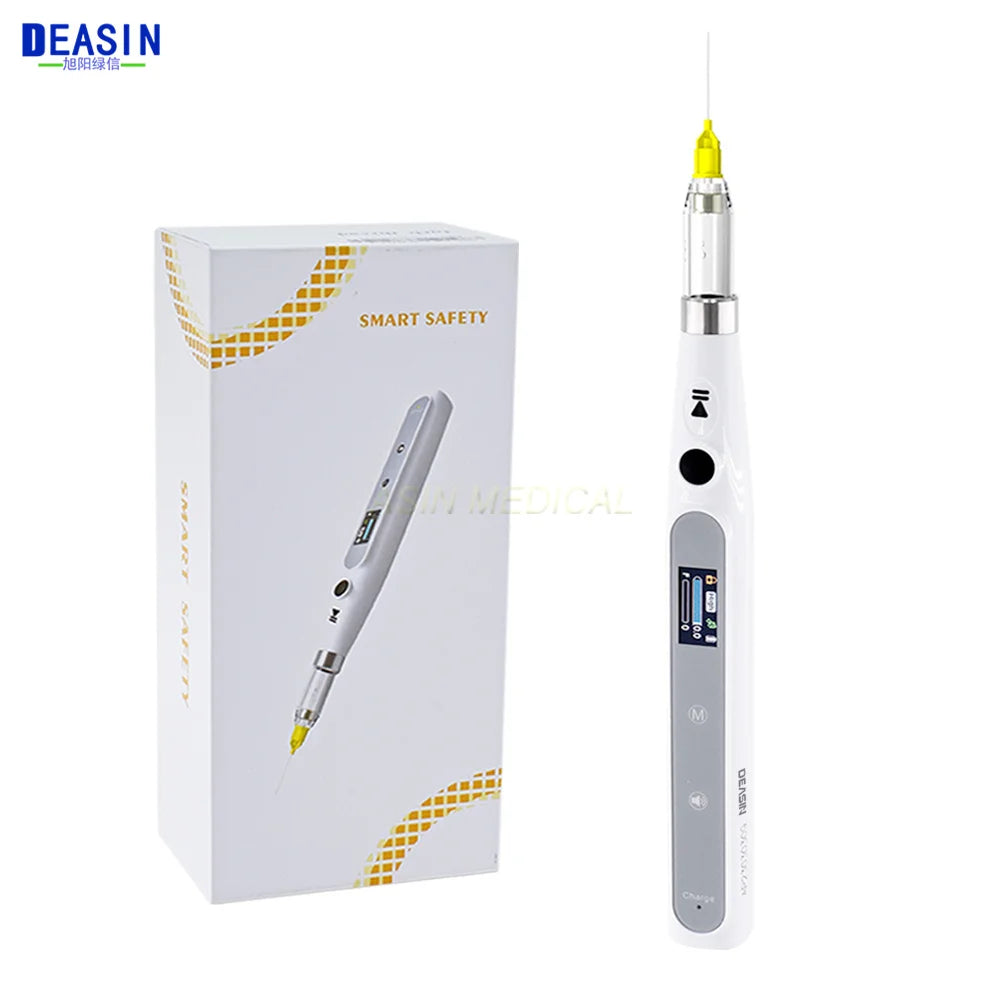 Dental Oral Anesthesia Injector Portable Painless Wireless Local Anesthesia with Operable LCD Display Chargeable & suction back