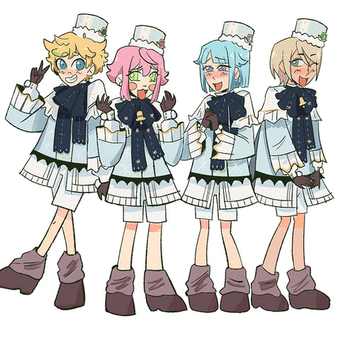 Ensemble Stars 2 Branco Cosplay