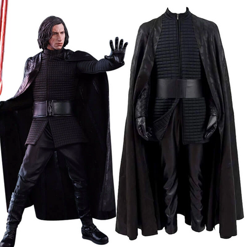 Star Wars The Last Jedi Kylo Ren Cosplay Costume