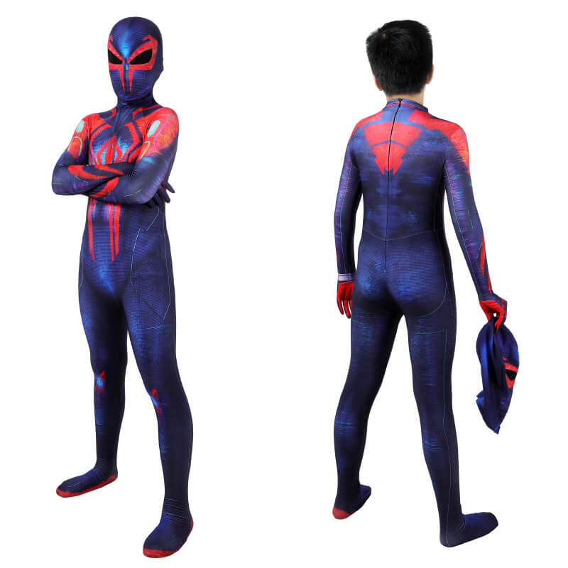 Kids Miguel O'hara Spider Verse Cosplay