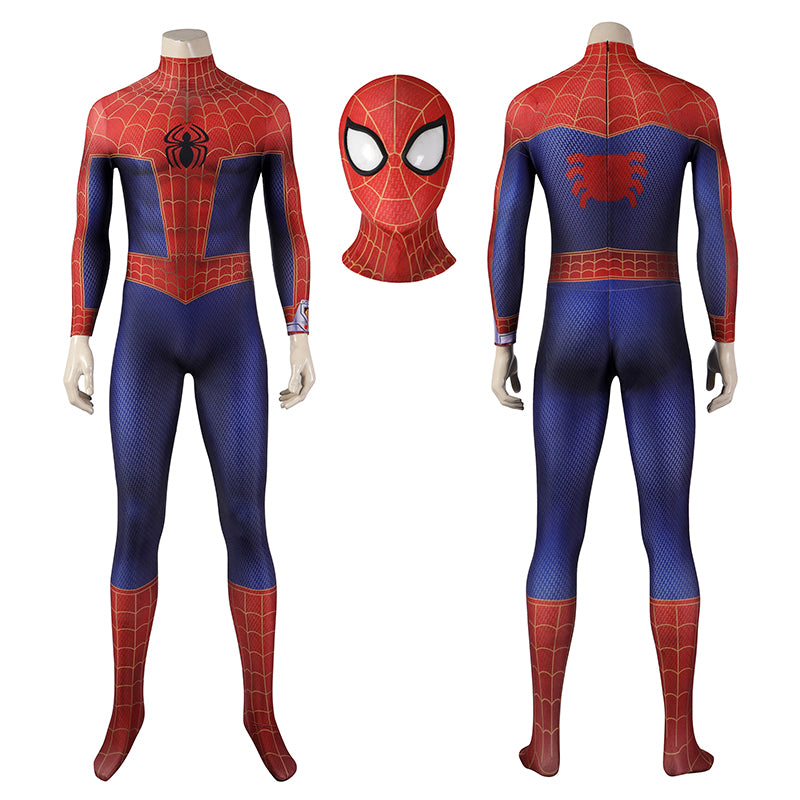 Spider-Man: Across The Spider-Verse Cosplay Costume Peter Parker Pink Robe Jumpsuit