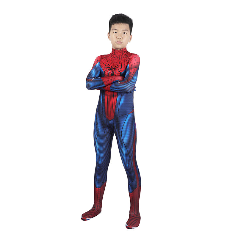 The Amazing Spider-Man PS5 Cosplay Costume Peter Parker Jumpsuit Kids