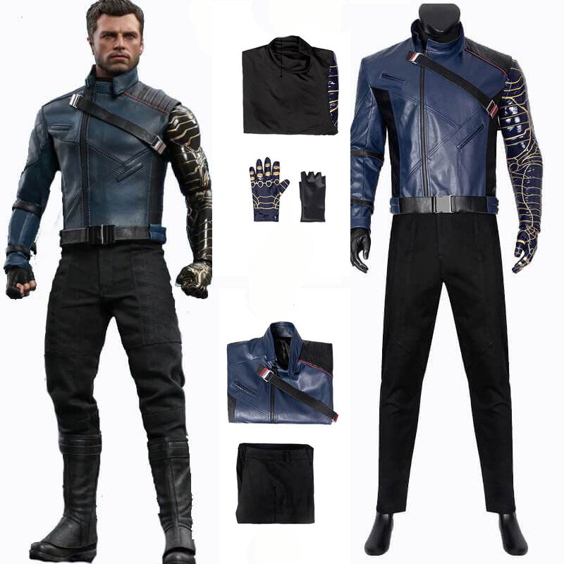 The Falcon And The Winter Soldier Bucky Barnes Cosplay Costume For Sale