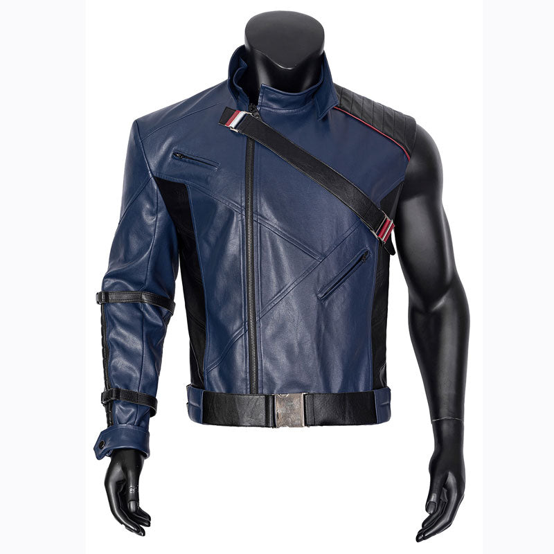 The Falcon And The Winter Soldier Bucky Leather Jacket ACcosplay