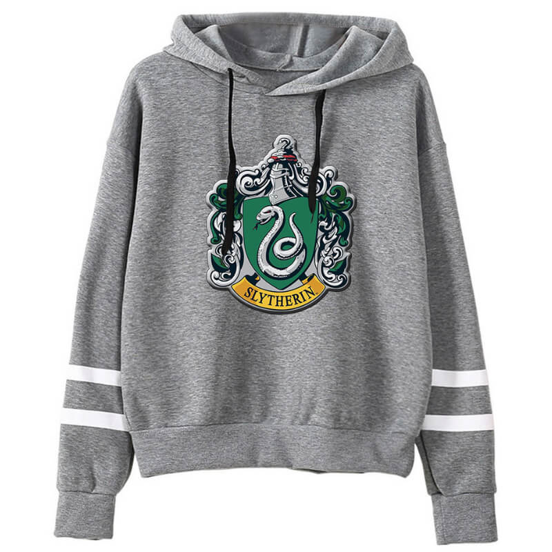 Harry Potter Hoodie Slytherin Sweatershirt Hooded Jacket Unisex ACcosplay