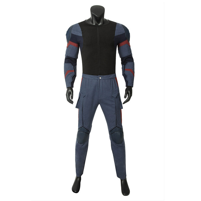 Captain America Costume Avengers 4 Civil War Steven Rogers Cosplay Superhero Battle Suit