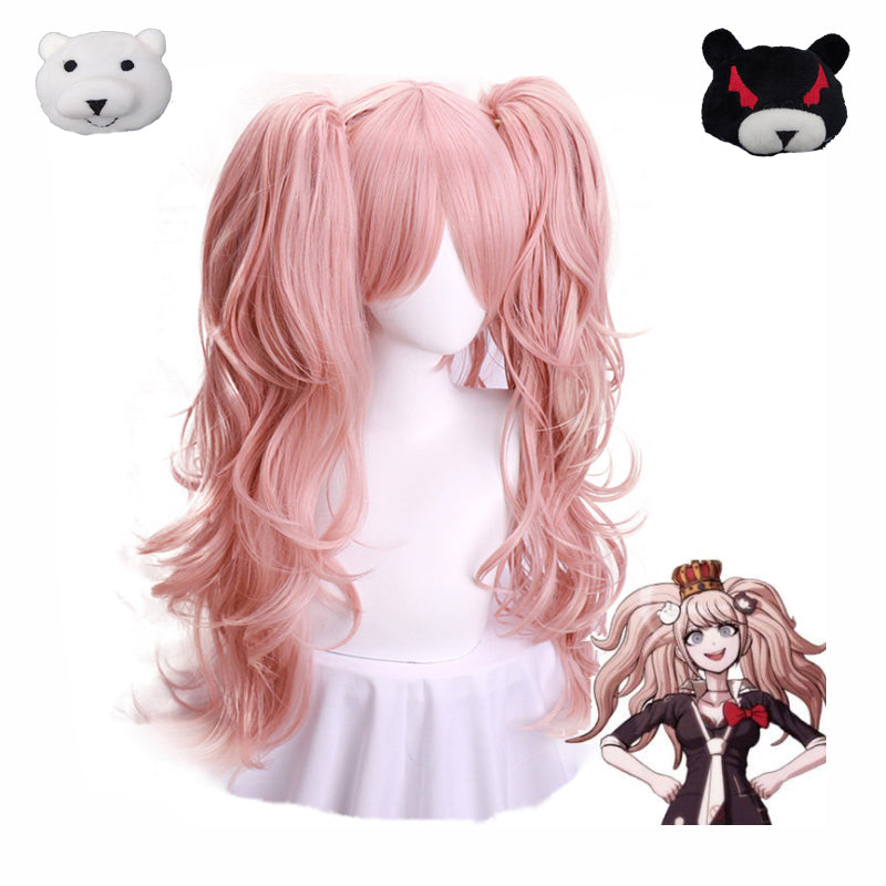 Danganronpa Junko Enoshima Uniform Cosplay Costume Cosplay Wig