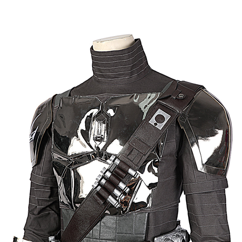 The Mandalorian Season 2 Cosplay Beskar Armor Uniform Din Djarin Helmet Full Set