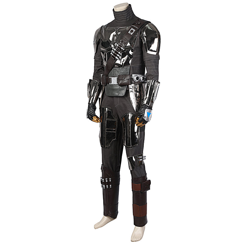 The Mandalorian Season 2 Cosplay Beskar Armor Uniform Din Djarin Helmet Full Set