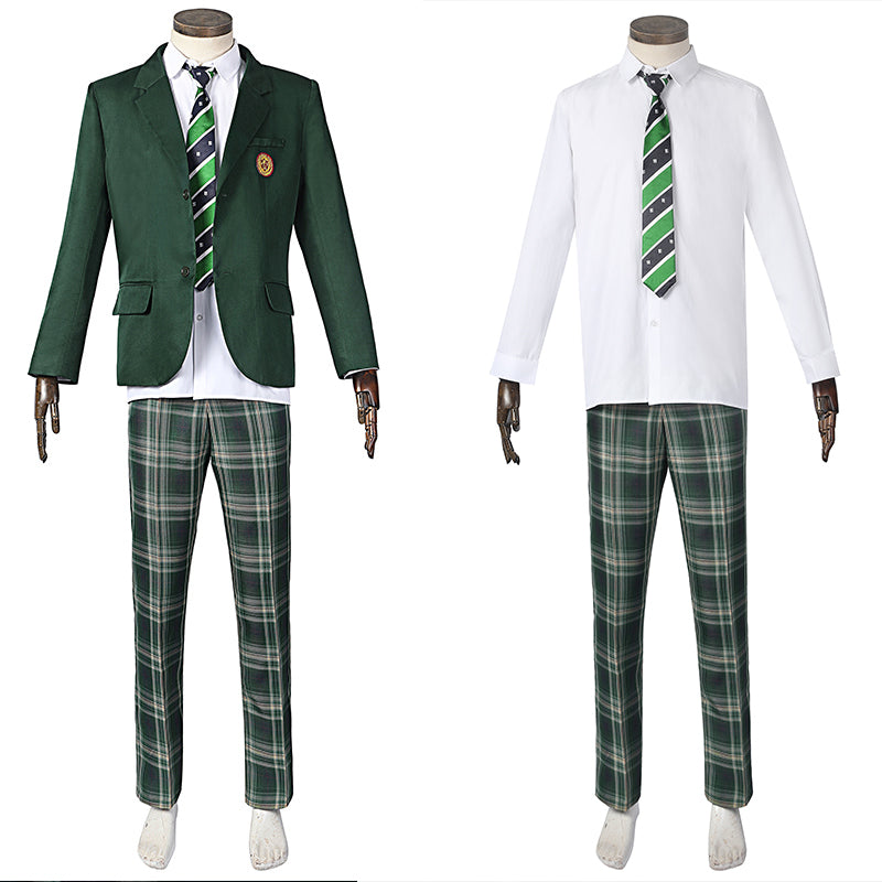 All Of Us Are Dead Lee Su-Hyeok Cosplay Park Solomon Costume Korean Drama School Uniform