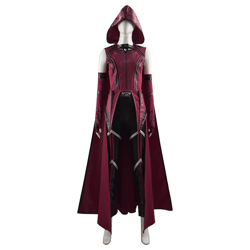 Wandavision Scarlet Witch Cloak Wanda Cape Cosplay Costumes