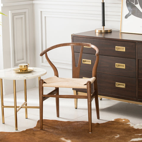 Chestnut shell Wishbone Chair Chestnut shell Dining Chair