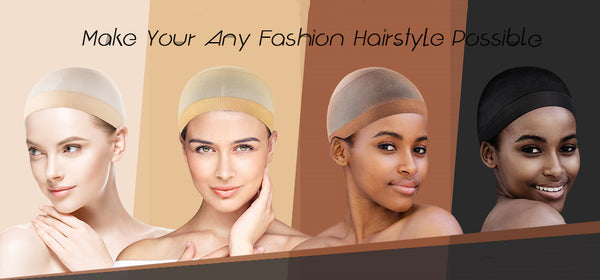 Light Stretchy Nylon Wig Caps For Women And Men