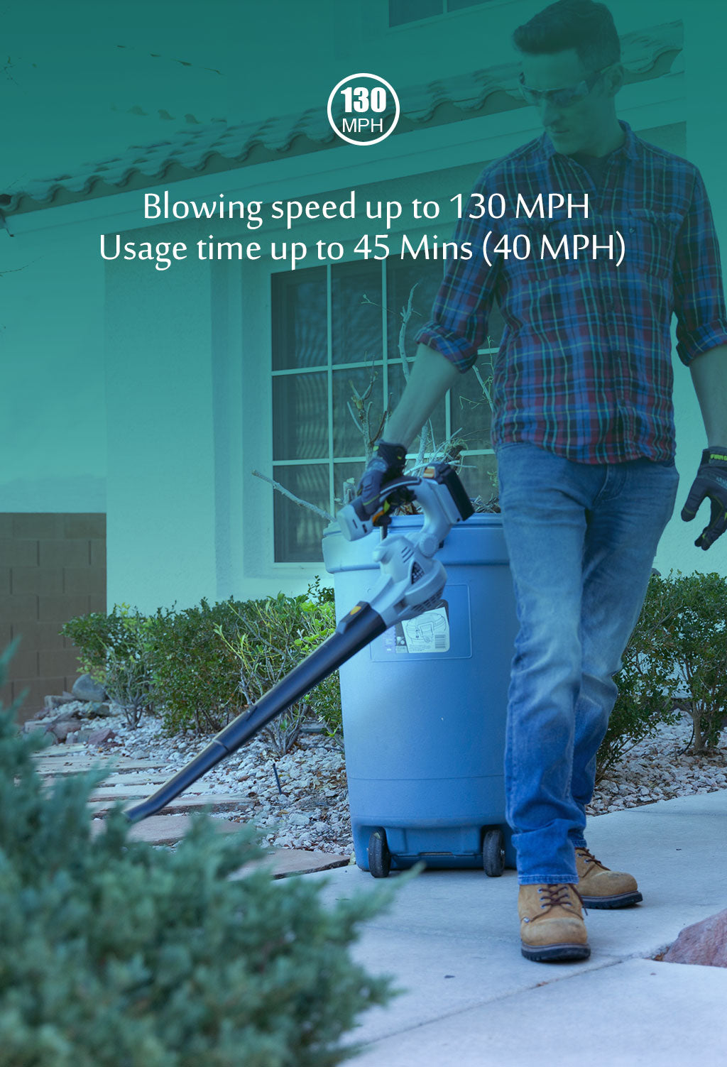 cordless leaf blower