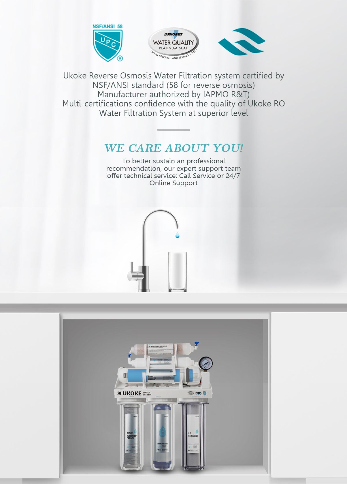 6 stage reverse osmosis water filtration system