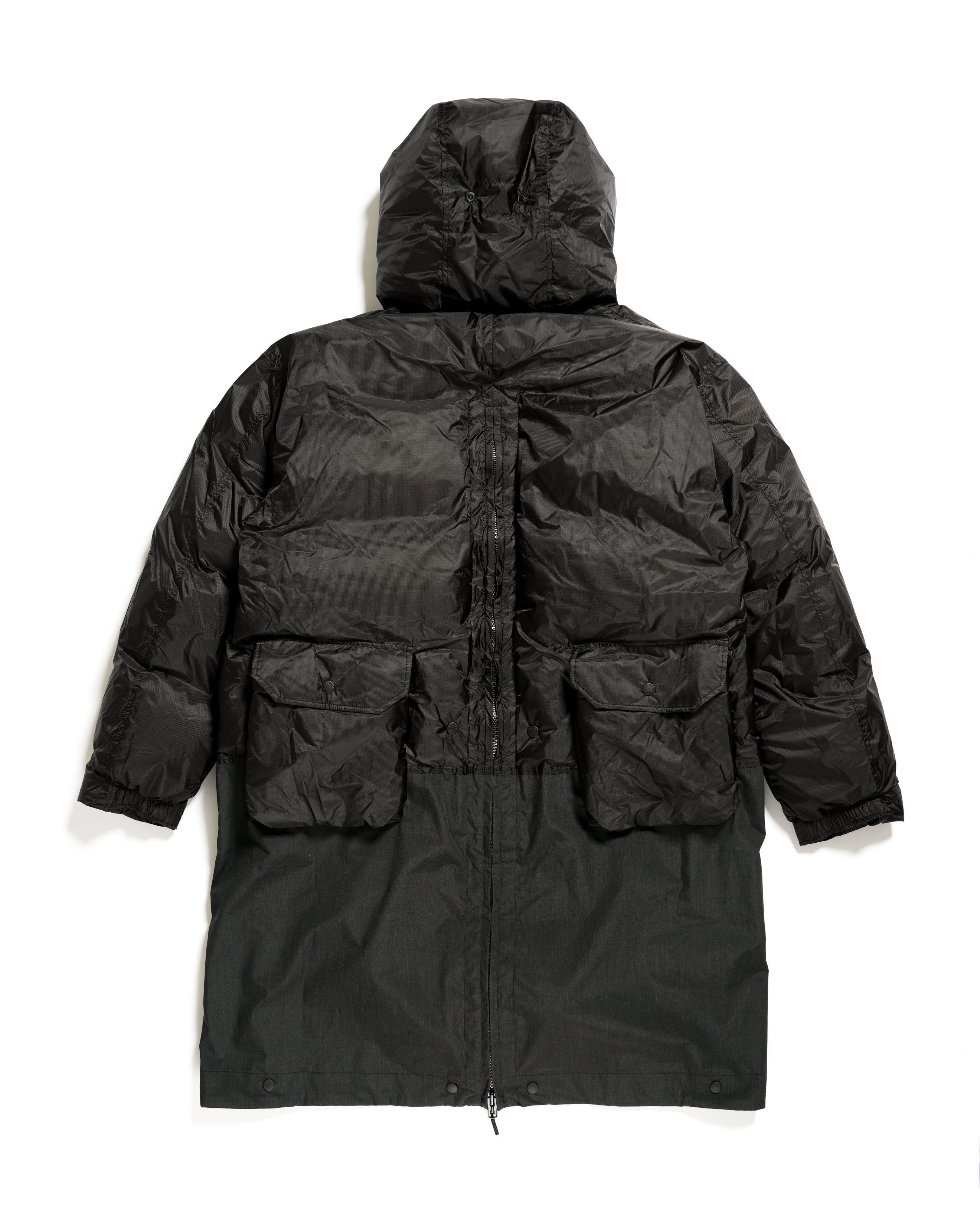 Snow Over Parka - Black - Aurora Light