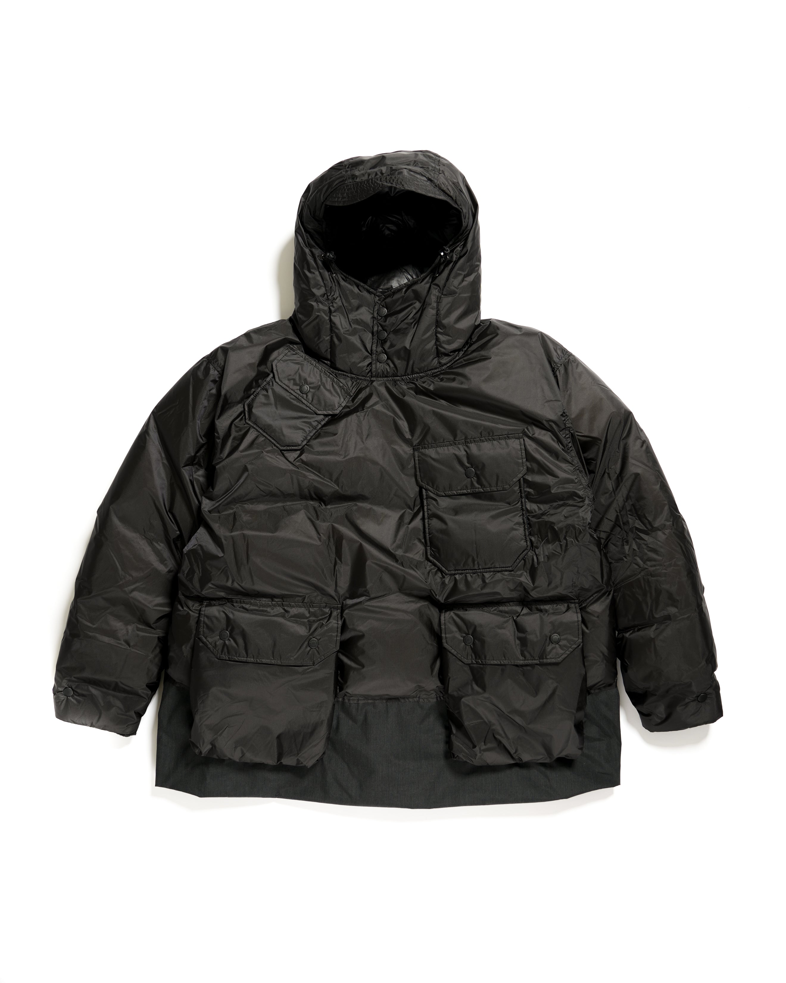 Snow Over Parka - Black - Aurora Light