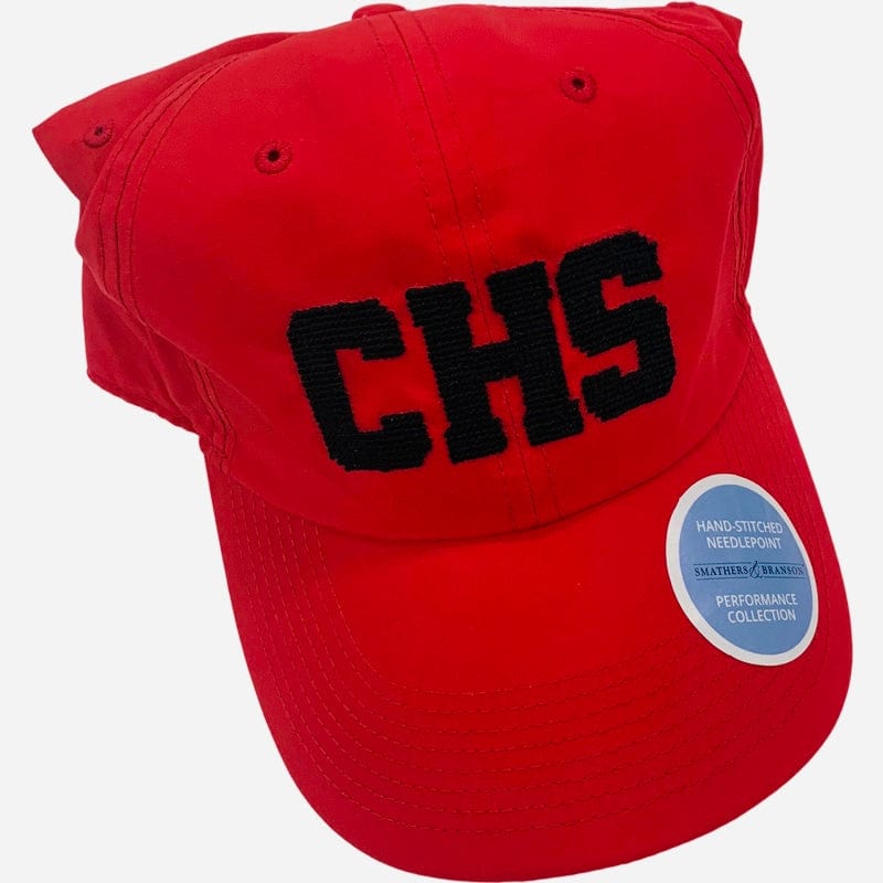 CHS Needlepoint Performance Hat- Red