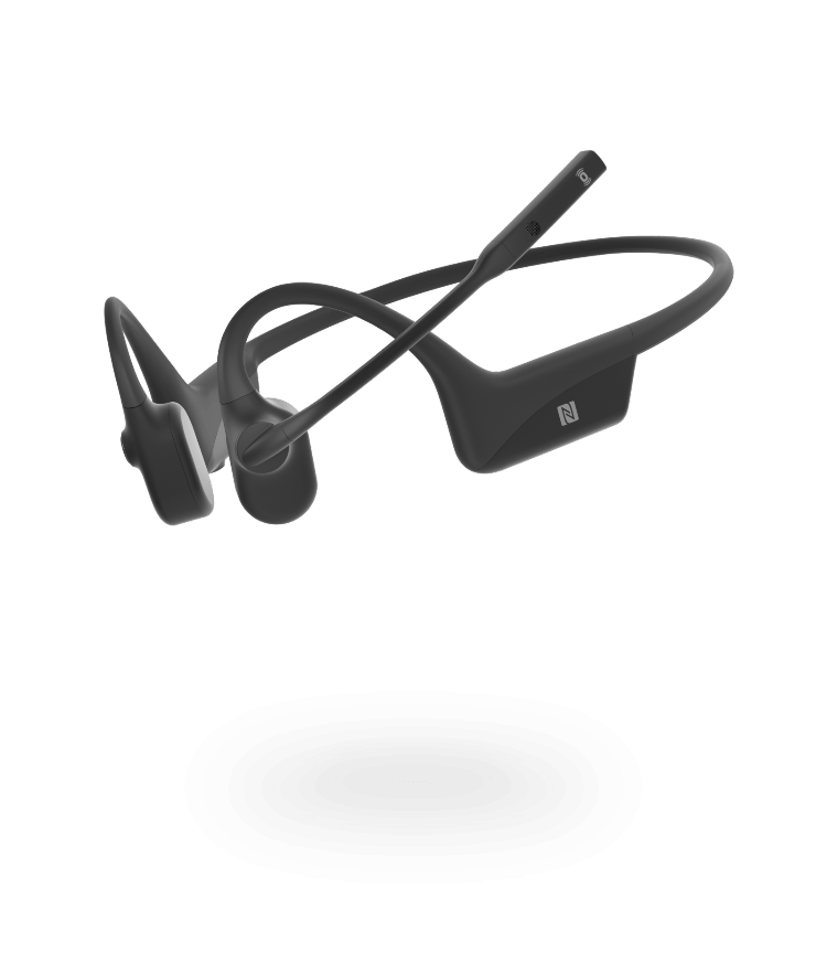 AfterShokz Aeropex Noir - Casque Bluetooth étanche à conduction osseuse -  Casque / Écouteur - AFTERSHOKZ