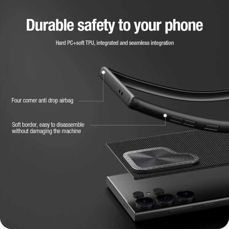 Textured Nylon Fibe Phone Case For Samsung Galaxy S24