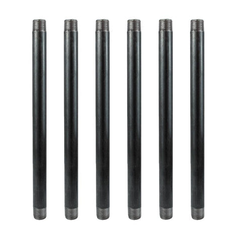 Duty Grey Metal Pipes
