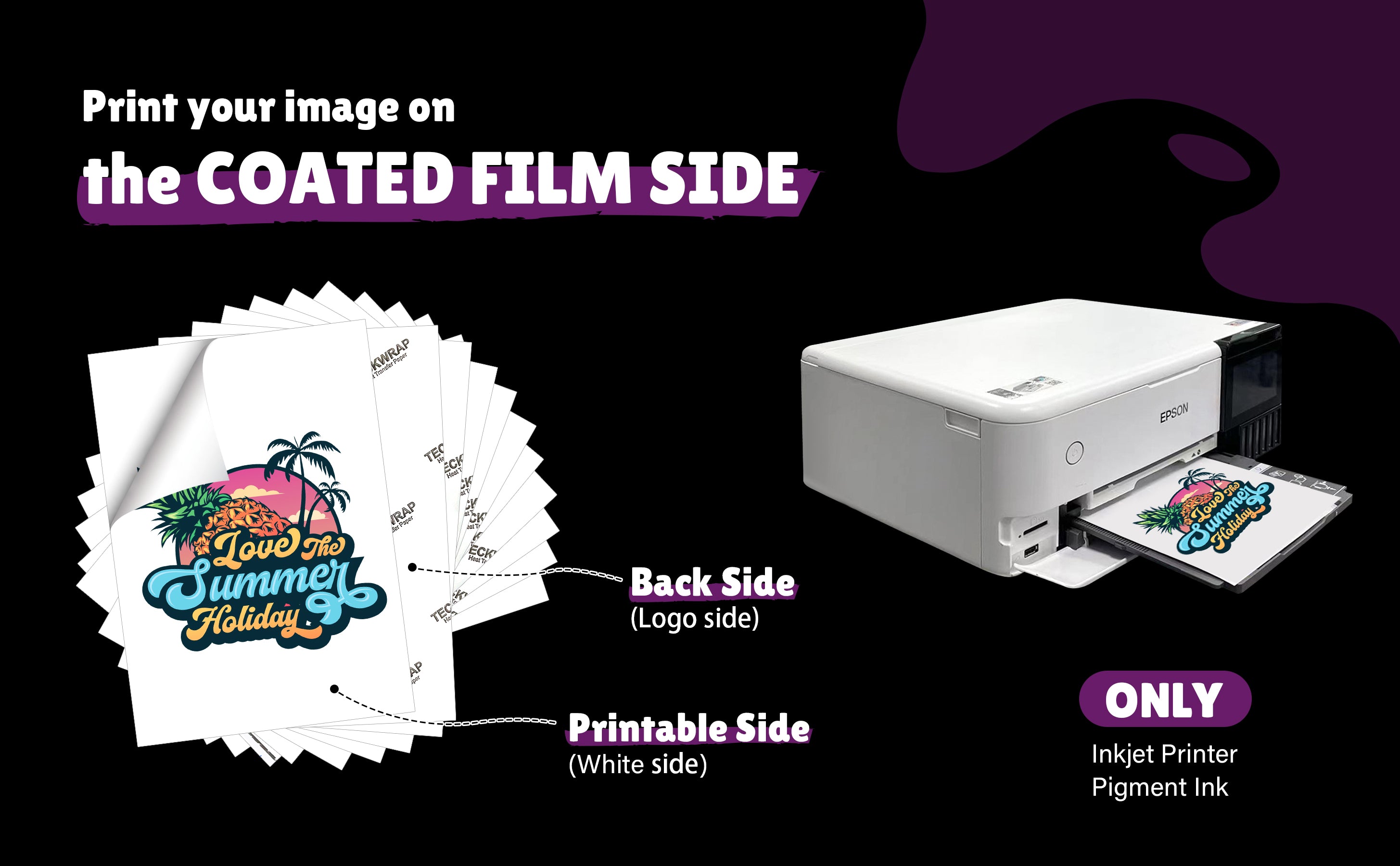 Inkjet Heat Transfer Paper Bundle