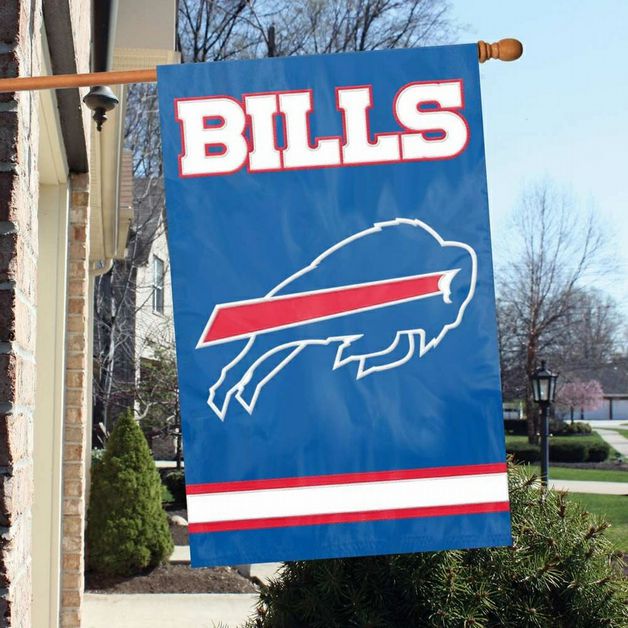 Buffalo Bills Applique Banner Flag 44