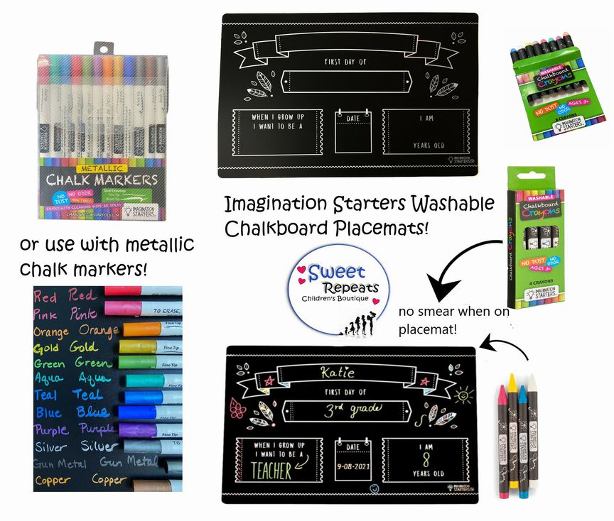 Imagination Starters Unikitty Chalkboard Placemat 12