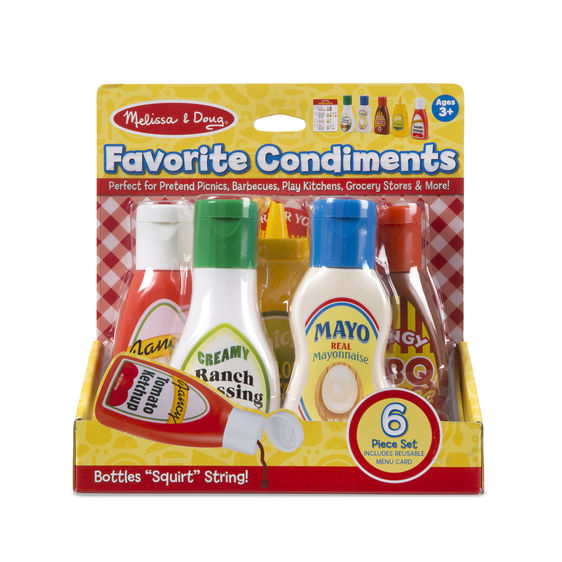 Melissa & Doug Favorite Condiments NEW