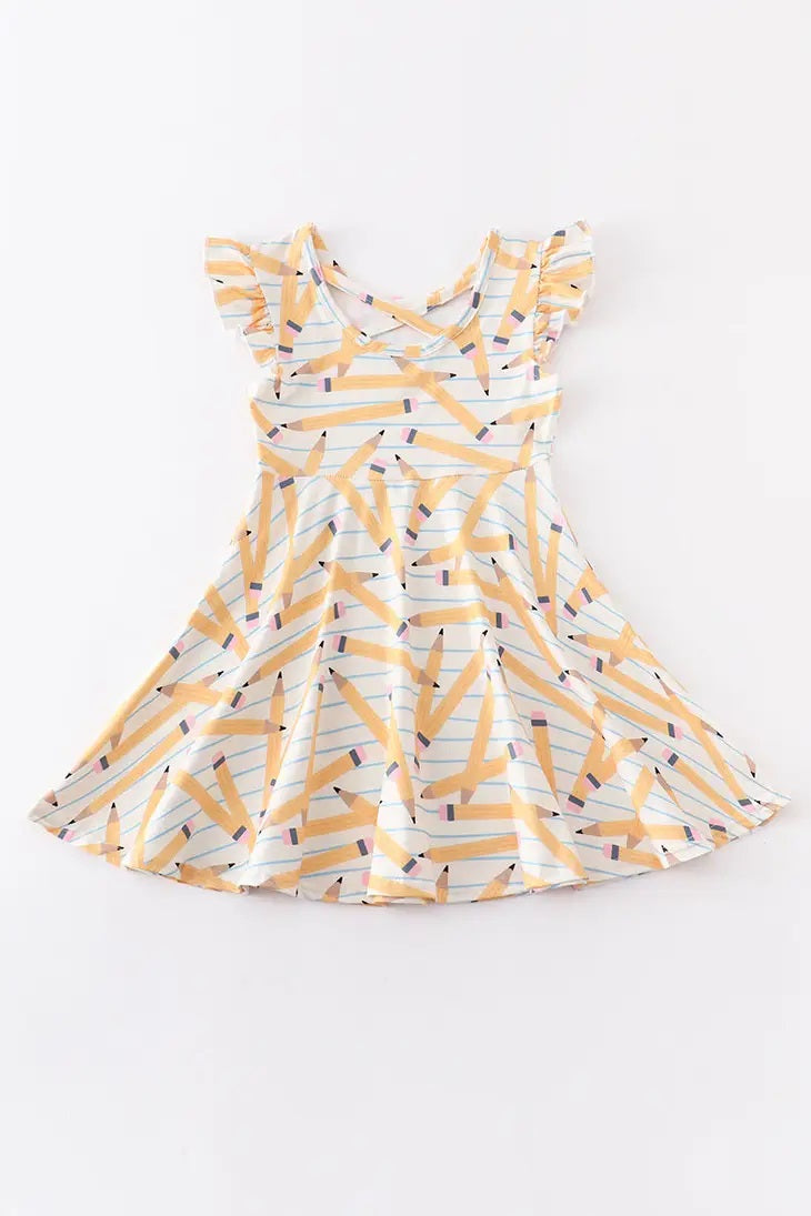 Striped Pencil Print Twirl Dress NEW ~ Choose your size!