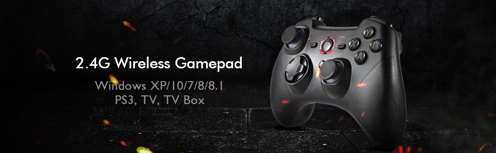 Esm 9101 Wireless Gaming Controller Battery Powered Easysmx