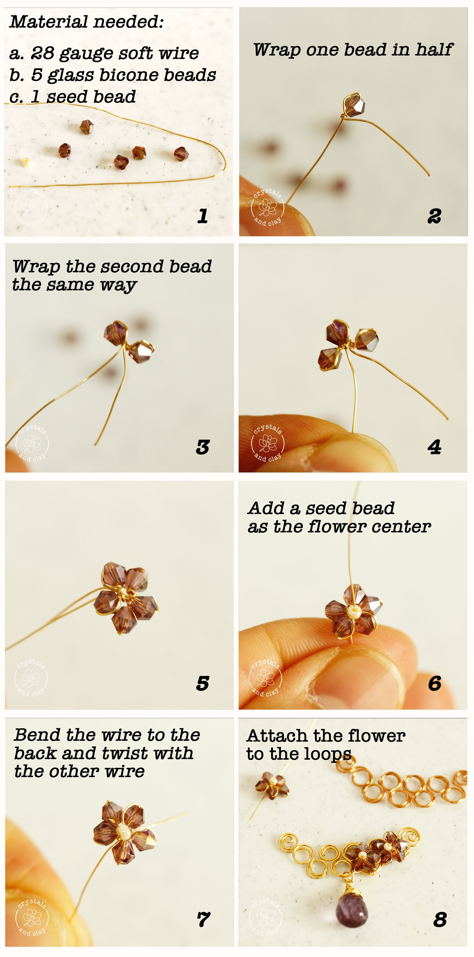 How to make beaded macrame bracelets - learn three knots in one
