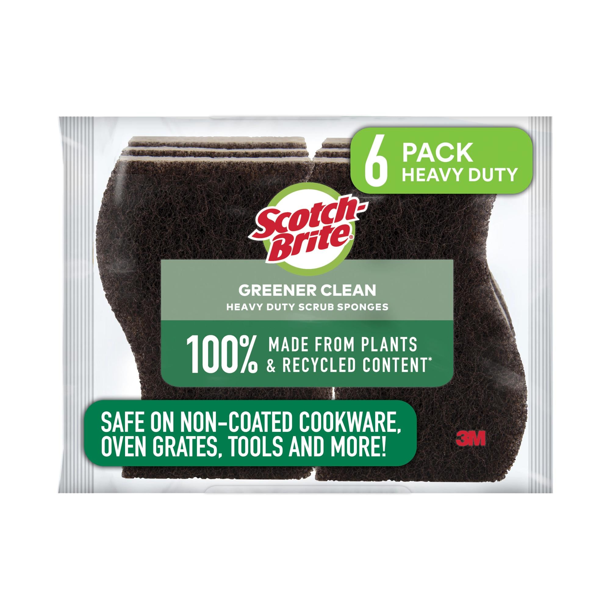 Scotch-Brite? Greener Clean Heavy Duty Scrub Sponge 87036