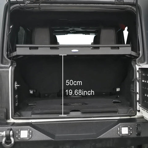 Jeep JK Interior Cargo Rack 4 Doors for 2007-2018 Jeep Wrangler JK JKU -  LandShaker 4x4