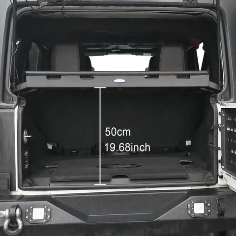 Jeep JK Interior Cargo Rack 4 Doors for 2007-2018 Jeep Wrangler JK JKU -  u-Box Offroad