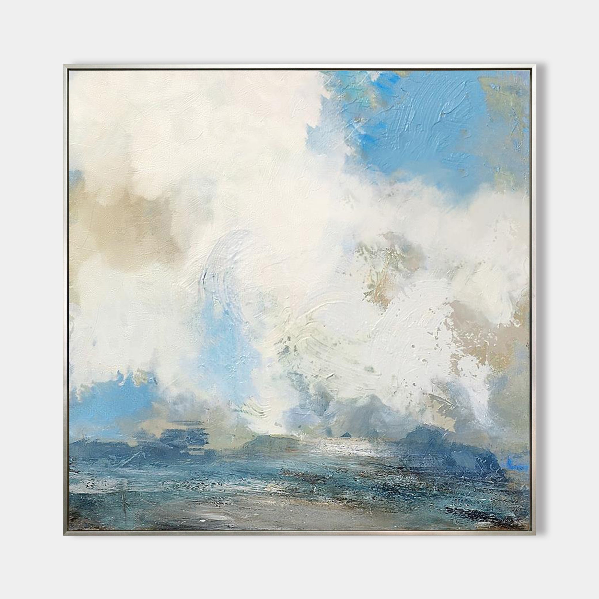 Abstract Sea And Sky Painting #ABSS03