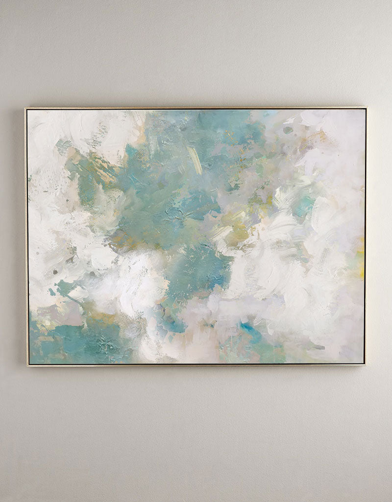 Sea And Sky Abstract Painting #ABSH14