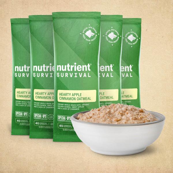 Nutrient Survival Freeze Dried Foods- Single Packs