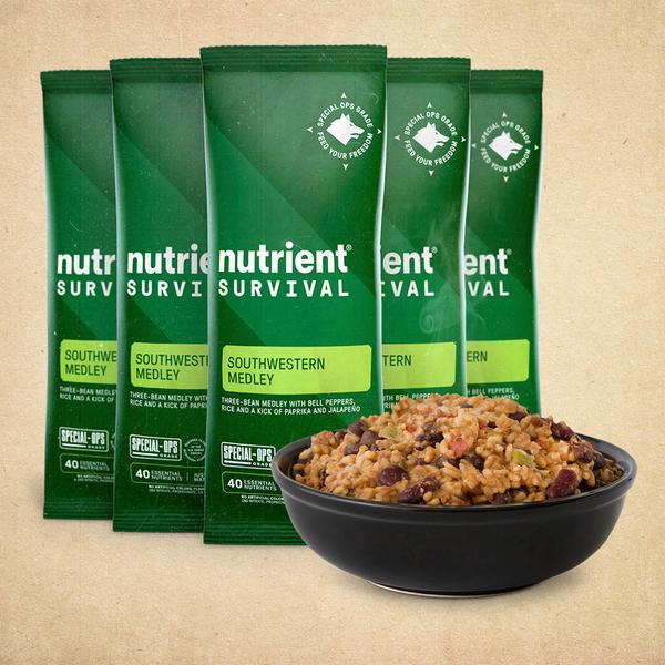 Nutrient Survival Freeze Dried Foods- Single Packs