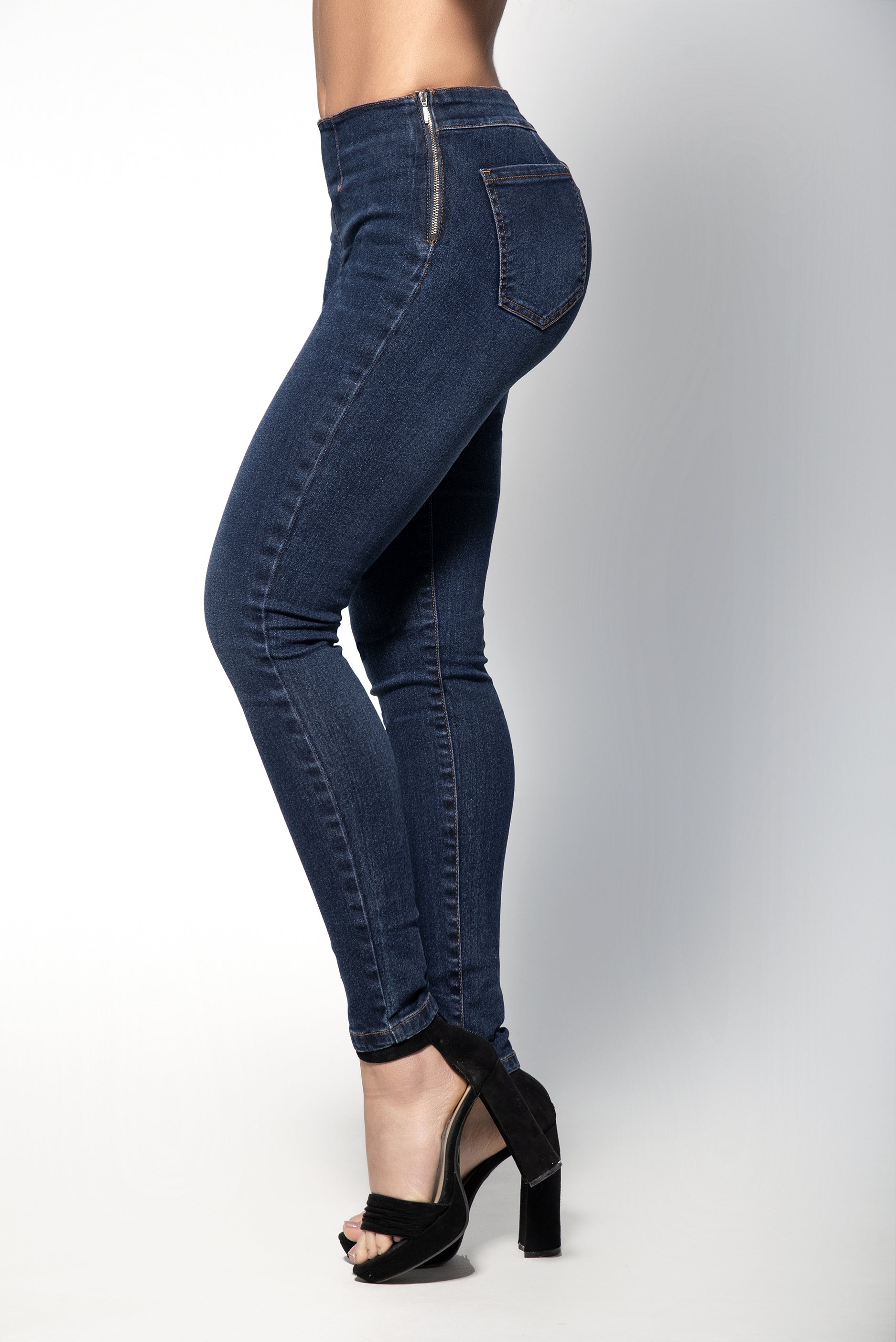 Side Zip Jean