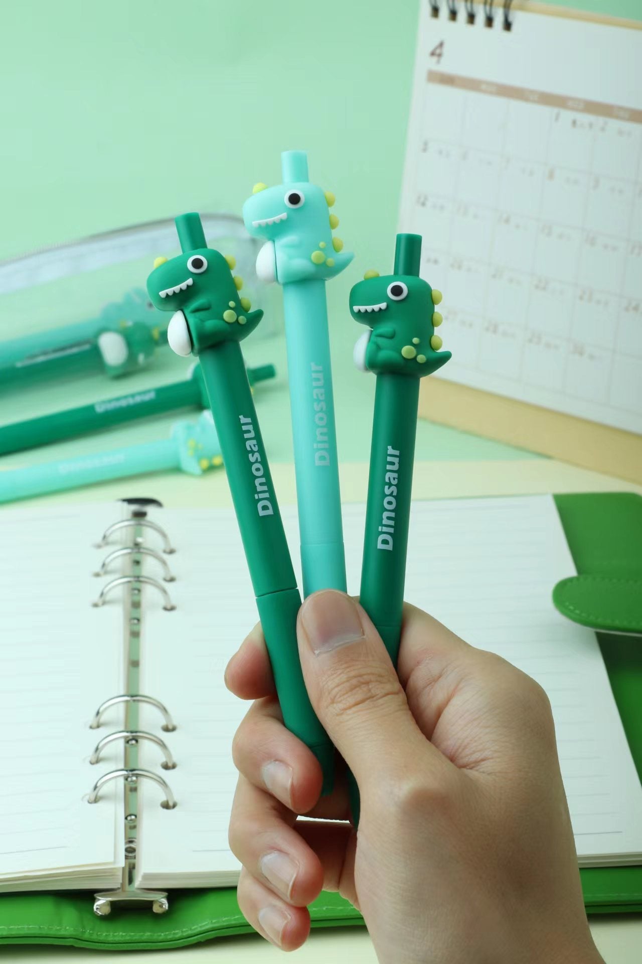 Dinosaur Retractable Gel Pen