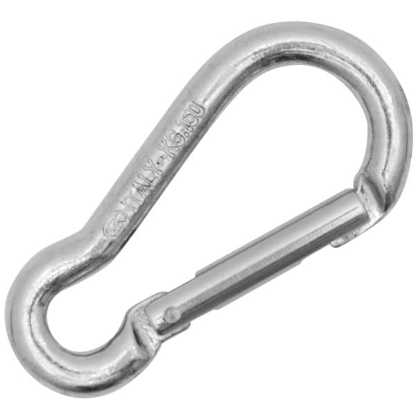 Mini Pear Aluminum Carabiner - Straight Gate Kl Sz. 6