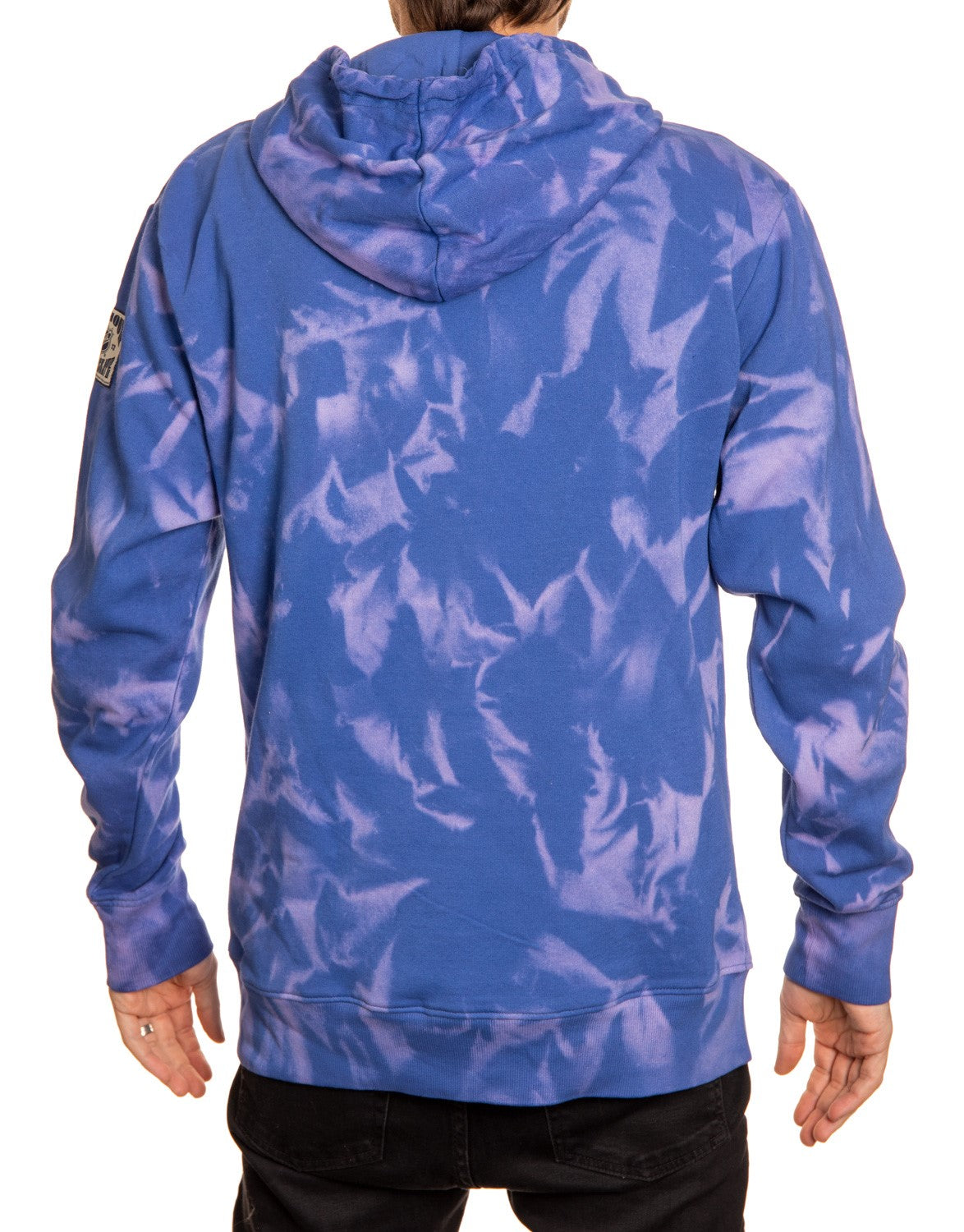 Seattle Kraken NHL Surf and Skate Unisex Crystal Tie Dye Hoodie