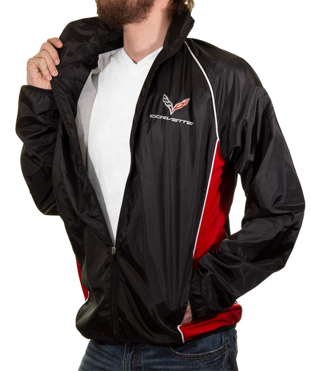 Chevrolet Corvette Lightweight Zip-Up Jacket